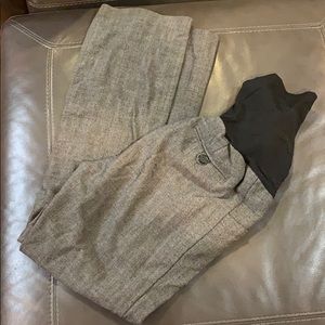 Maternity pants soft twill (Liz Lange for target)